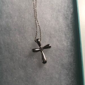 Beautiful authentic Tiffany & Co cross necklace